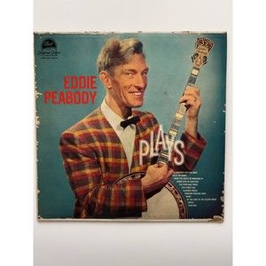 Eddie Peabody Plays 1959 LP DLP 3211 Mono Pressing VG+ Dot Records